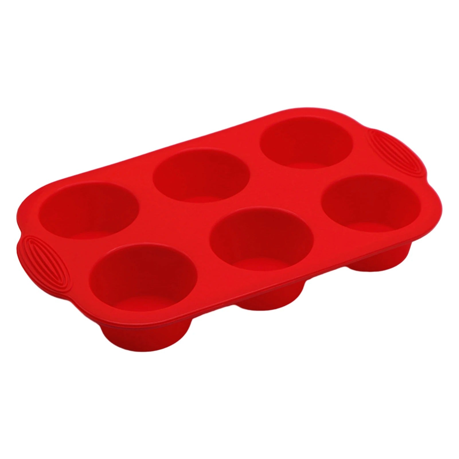 moule-a-muffin-rond-6-trous-rouge