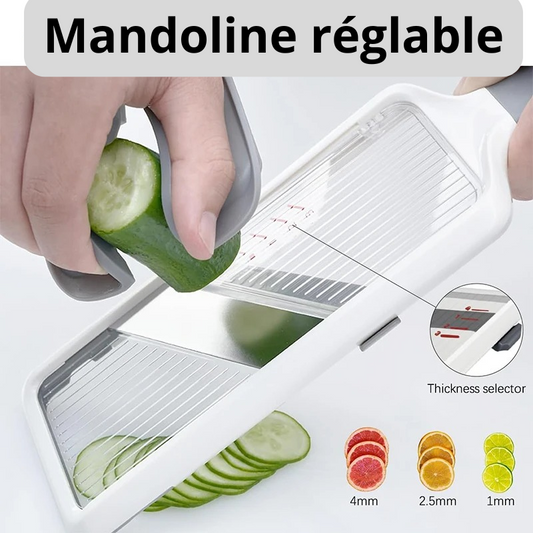 Mandoline-trancheuse-réglable