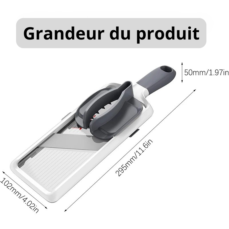 Mandoline-trancheuse-grandeur